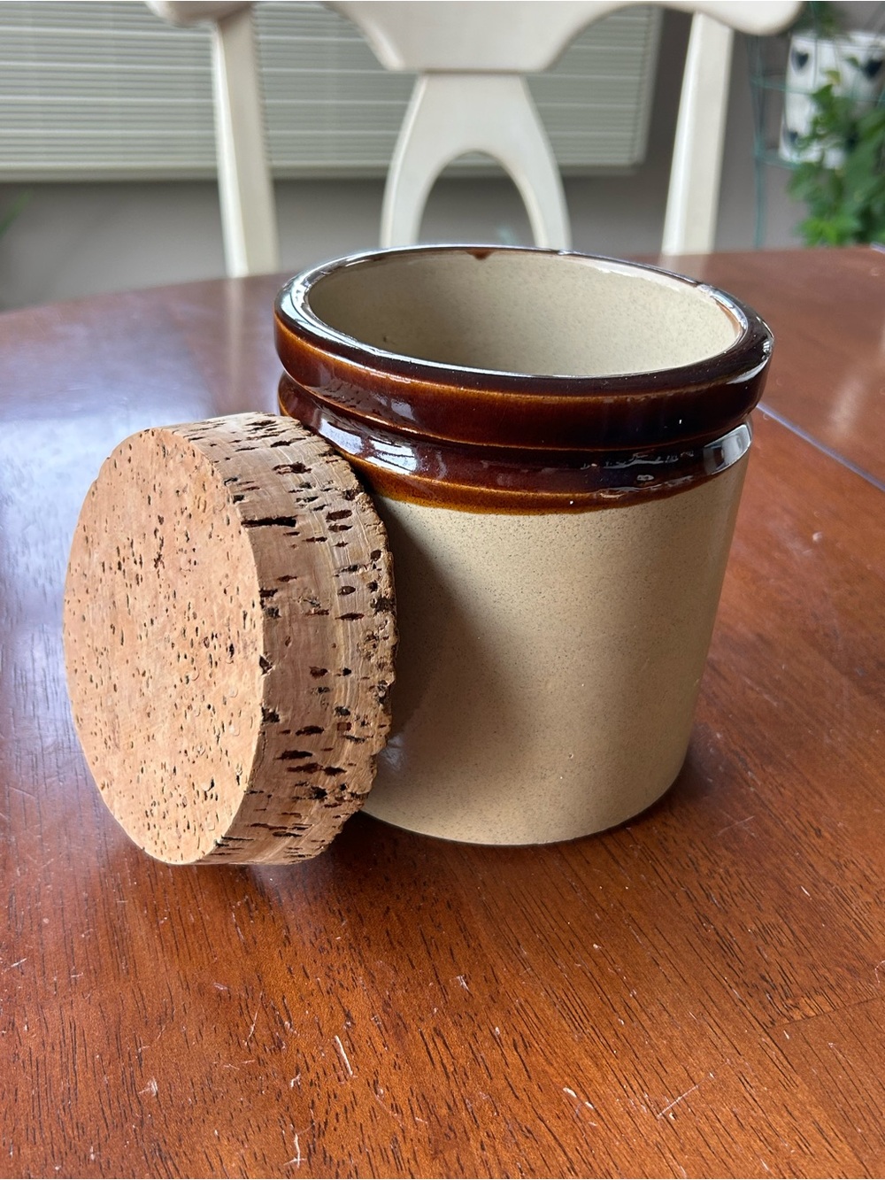 Vintage Moira Pottery Ceramic Storage Jar EUC - Picture 4 of 6